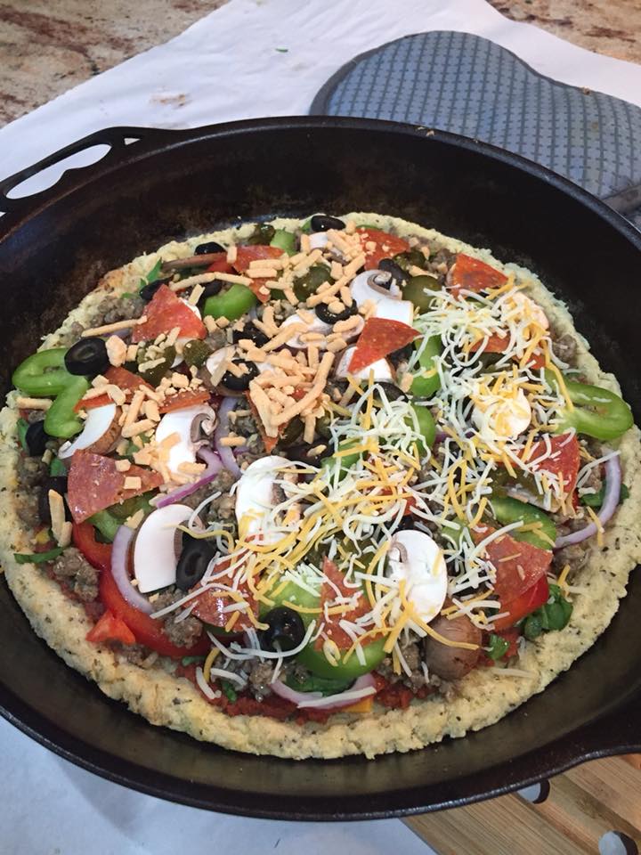 Keto Friendly Pizza Crust Dairy Free • GrillBuff