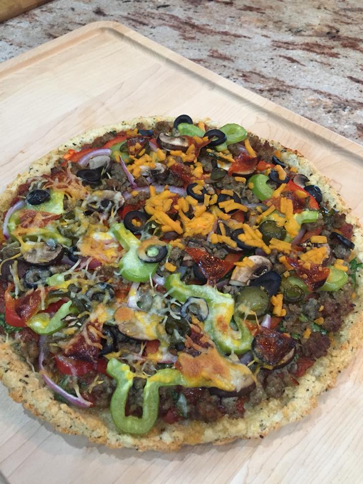 Keto Friendly Pizza Crust Dairy Free • GrillBuff